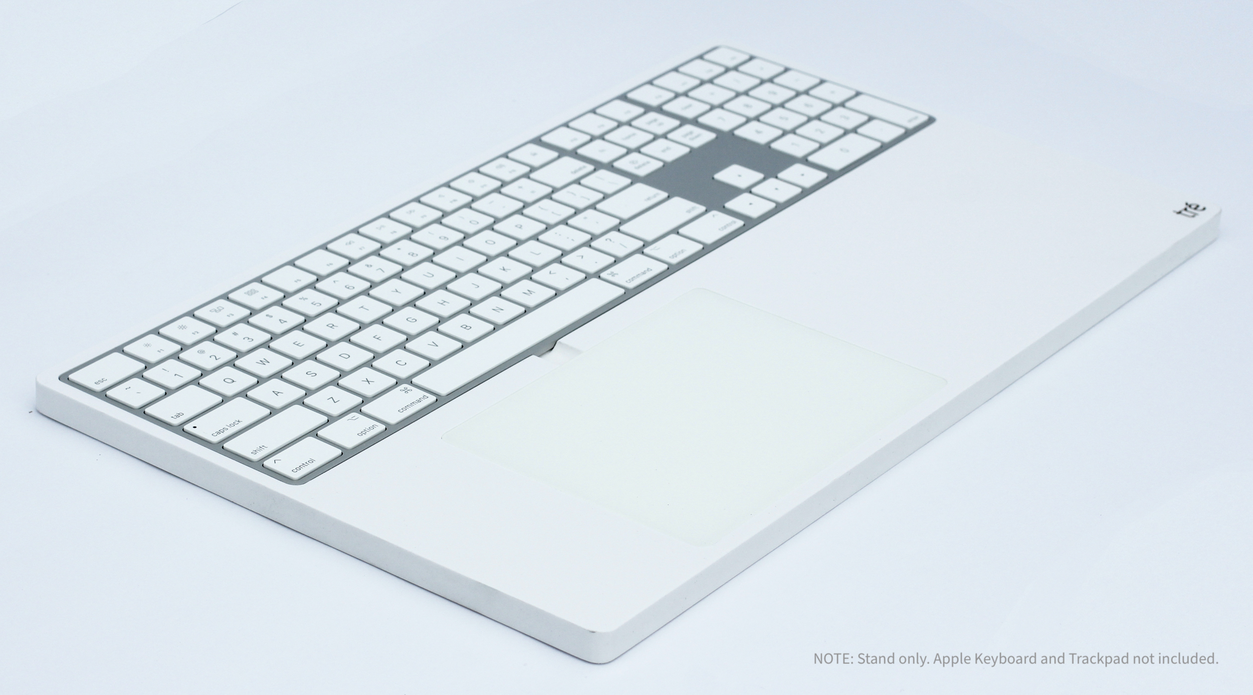 The big tré (white) | Apple Magic Keyboard Numeric Keypad and Trackpad 2  Stand - PurposeMade