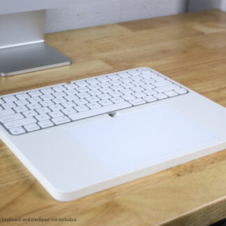 The tré 2 (white) | Stand for Apple Magic Trackpad and Touch ID Keyboard Tray Dock