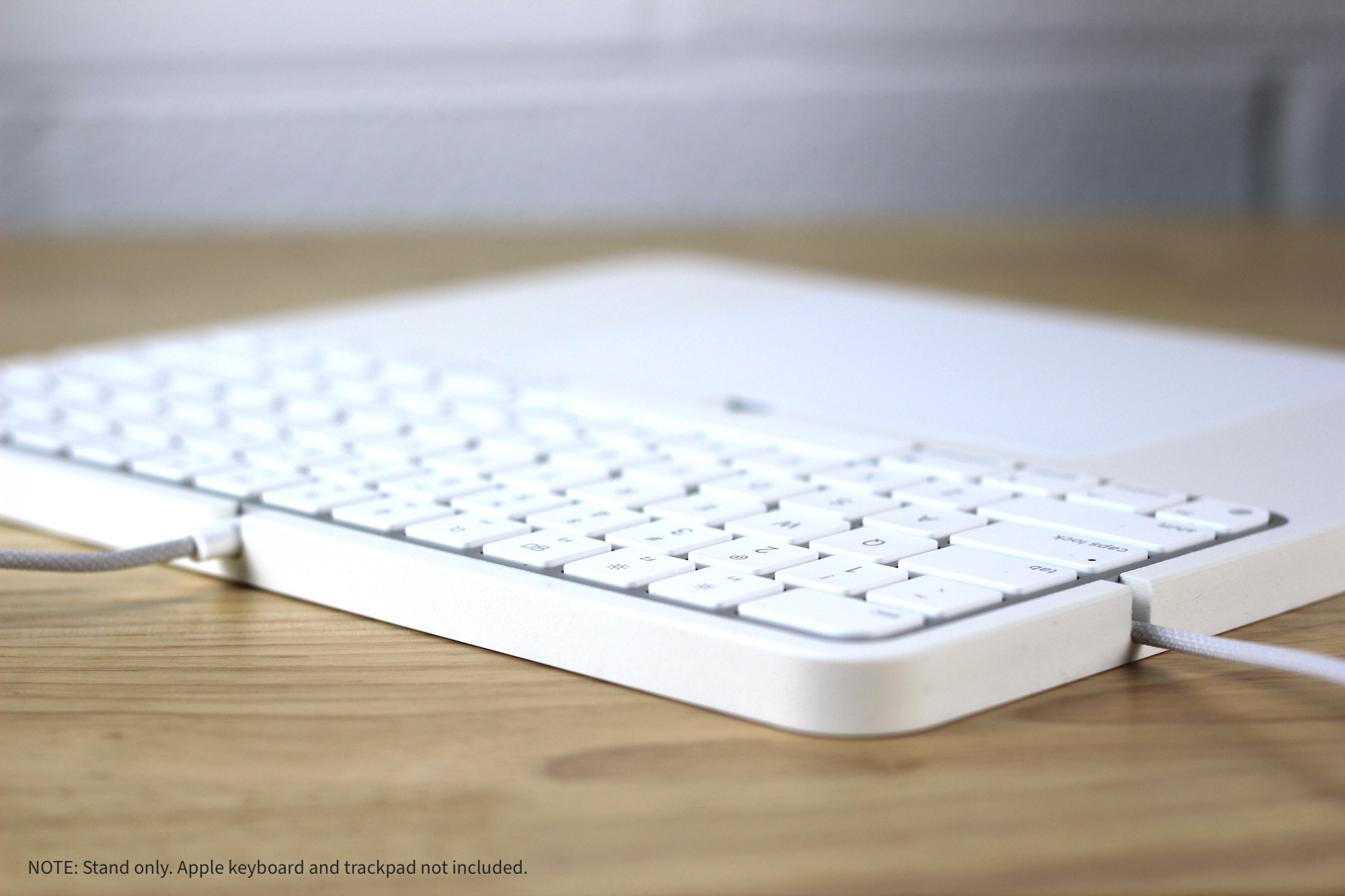 The big tré 2 (white) | Stand for Apple Magic Trackpad and Touch