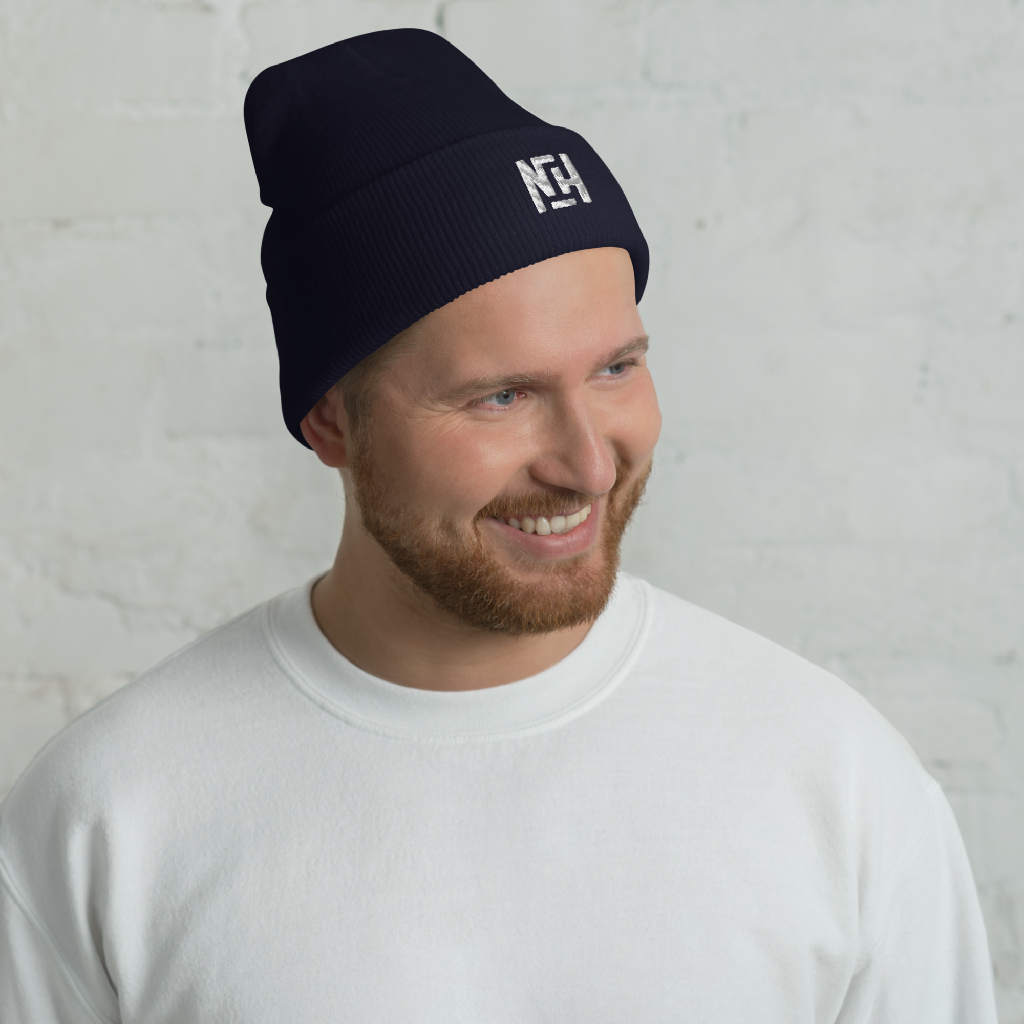 Nehemiah Homes "NH" - Cuffed Beanie - Image 2